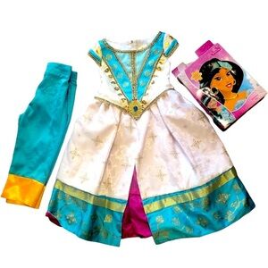 Disney Princess Jasmine Wedding Costume + Wig